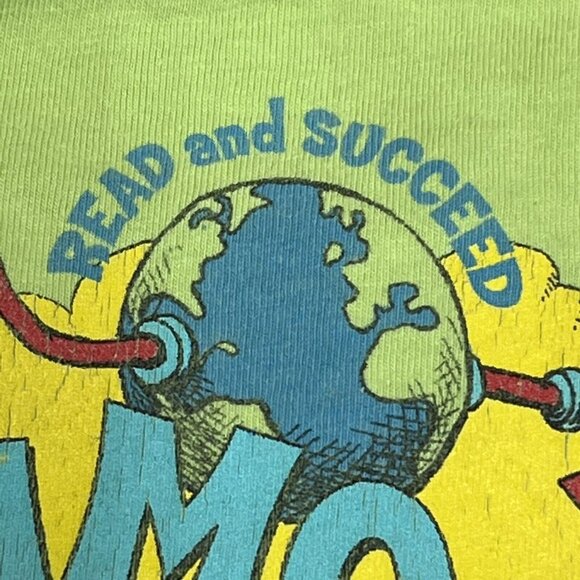 VTG Eskimo Joe's Dr. Seuss Parody READ T-Shirt Youth XL Fits Women’s XS Beefy-T - Picture 5 of 11